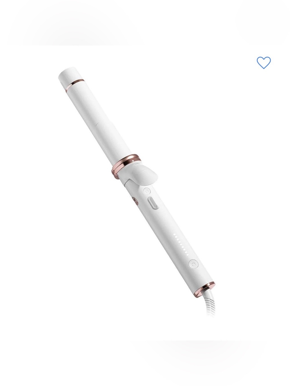 T3 CurlWrap Automatic Rotating Curling Iron White and Rose